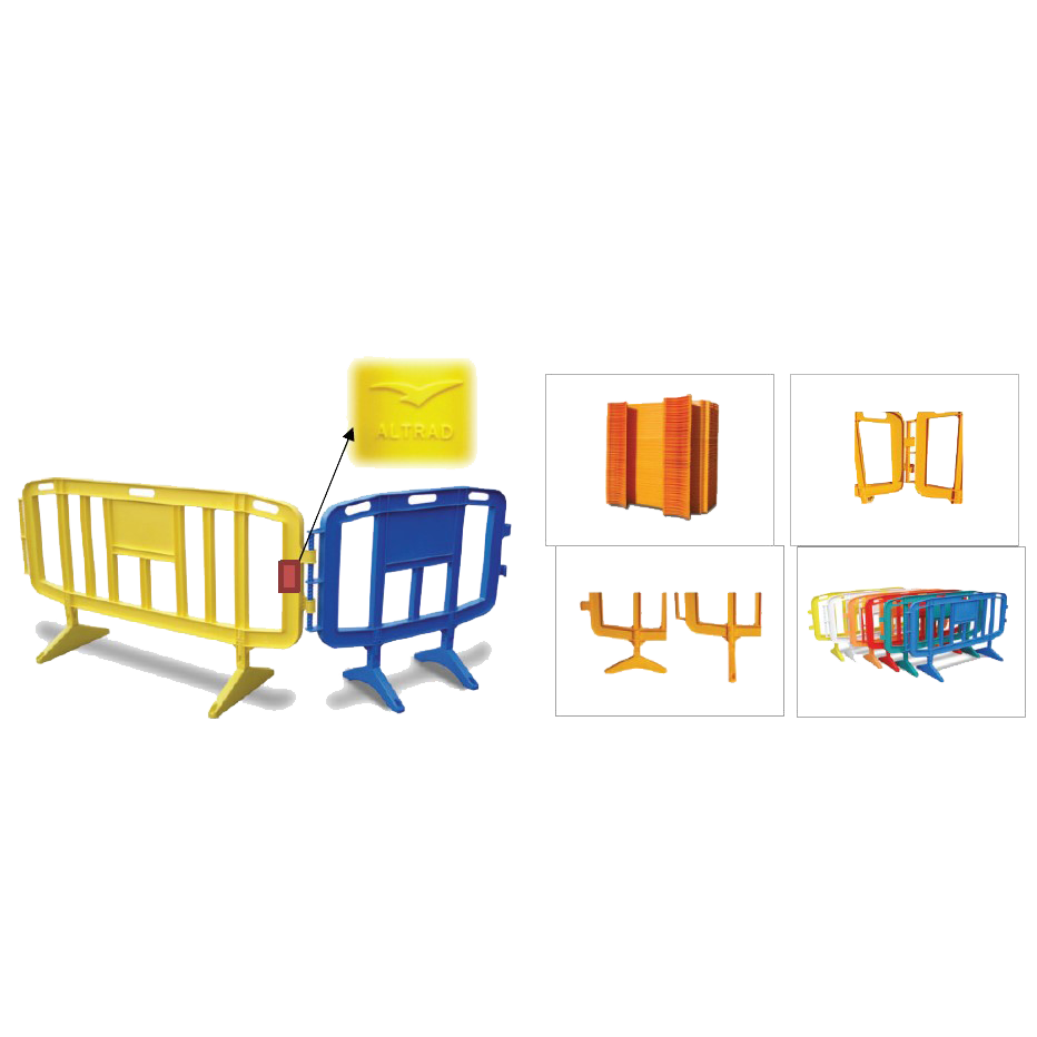 Plastic barriers